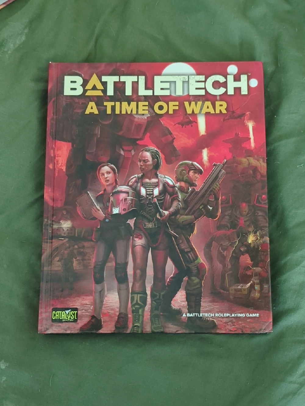 BattleTech: A Time of War - Red Roleplaying Core Book